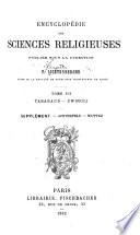 Encyclopédie des sciences religieuses
