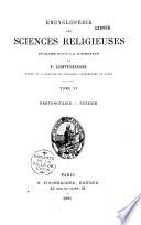 Encyclopédie des sciences religieuses
