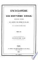 Encyclopédie du dix neuvième siècle [ed. by A. de Saint-Priest].