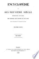 Encyclopédie du dix-neuvième siècle