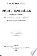 Encyclopédie du dix-neuvième siècle