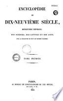 Encyclopédie du dix-neuvième siècle