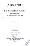 Encyclopédie du dix-neuvième siècle