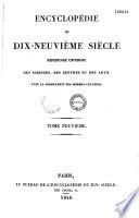 Encyclopédie du dix-neuvième siècle