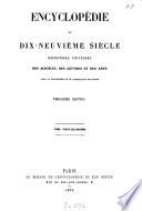 Encyclopédie du dix-neuvième siècle