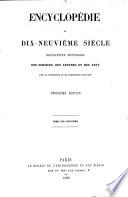 Encyclopédie du dix-neuvième siècle