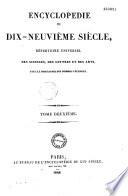 Encyclopédie du dix-neuvième siècle