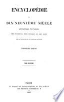 Encyclopédie du dix-neuvième siècle