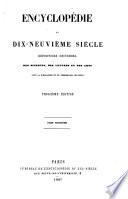 Encyclopédie du dix-neuvième siècle