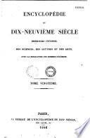 Encyclopédie du dix-neuvième siècle