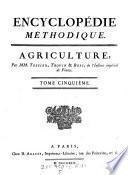 Encyclopédie Méthodique. Agriculture