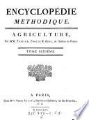 Encyclopédie Méthodique. Agriculture