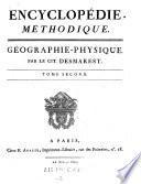 Encyclopédie Méthodique. Géographie-Physique