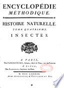 Encyclopédie méthodique. Histoire naturelle...