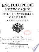 Encyclopédie méthodique. Histoire naturelle...
