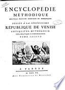 Encyclopedie Methodique