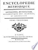 Encyclopédie Méthodique, Ou Par Ordre De Matieres