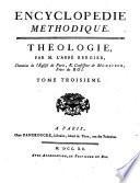Encyclopédie méthodique, ou par ordre de matières