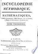 Encyclopédie méthodique ou par ordre de matières