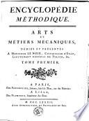 Encyclopédie méthodique, ou, par ordre de matières