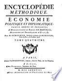 Encyclopédie méthodique ou par ordre de matières