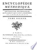 Encyclopédie Méthodique, Ou Par Ordre De Matieres
