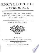 Encyclopédie méthodique ou par ordre de matières