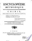 Encyclopédie Méthodique, Ou Par Ordre De Matieres