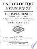 Encyclopédie méthodique, ou, par ordre de matières
