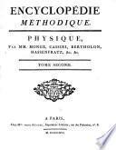 Encyclopédie méthodique, ou, par ordre de matières