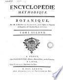 Encyclopedie Methodique ou Par Ordre de Matieres
