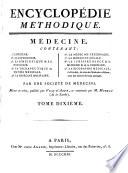 Encyclopédie méthodique ou par ordre de matières