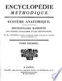 Encyclopedie methodique, ou par ordre de matières: Systéme anatomique