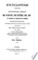 Encyclopédie moderne dictionnaire abregé des sciences, des lettres, des arts, de l'industrie, de l'agriculture et du commerce