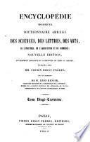 Encyclopédie moderne dictionnaire abregé des sciences, des lettres, des arts, de l'industrie, de l'agriculture et du commerce