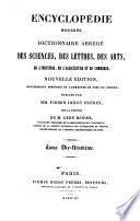 Encyclopédie moderne dictionnaire abregé des sciences, des lettres, des arts, de l'industrie, de l'agriculture et du commerce
