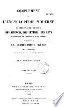Encyclopédie moderne