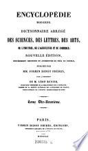 Encyclopedie moderne