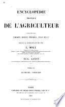 Encyclopédie pratique de l'agriculture: Autriche-bibacier. 1860