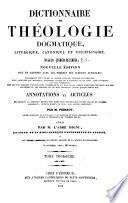 Encyclopédie théologique: bis. Dictionnaire de théologie dogmatique, liturgique, canonique et disciplinaire