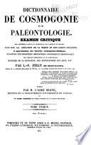 Encyclopédie théologique: Dictionnaire de cosomogonie et de paleontologie