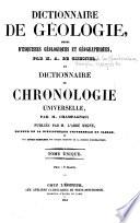 Encyclopédie théologique: Dictionnaire de géologie