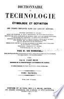 Encyclopédie théologique: Dictionnaire de technologie