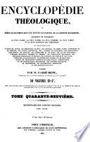 Encyclopédie théologique
