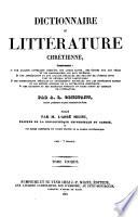 Encyclopedie Theologique, ou Serie de Dictionnaires sur toutes les parties de la Science Religieuse ... publiee par M. l'Abbe Migne (etc.)