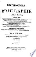 Encyclopedie Theologique, ou Serie de Dictionnaires sur toutes les parties de la Science Religieuse ... publiee par M. l'Abbe Migne (etc.)