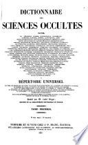 Encyclopedie Theologique, ou Serie de Dictionnaires sur toutes les parties de la Science Religieuse ... publiee par M. l'Abbe Migne (etc.)