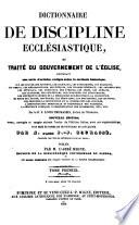Encyclopedie Theologique, ou Serie de Dictionnaires sur toutes les parties de la Science Religieuse ... publiee par M. l'Abbe Migne (etc.)
