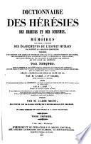 Encyclopedie Theologique, ou Serie de Dictionnaires sur toutes les parties de la Science Religieuse ... publiee par M. l'Abbe Migne (etc.)
