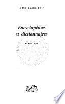 Encyclopédies et dictionnaires